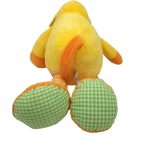 Beverly Hills Teddy Bear Company Cow Plush 24" Stuffed Animal Toy Yellow - Picture 8 of 11